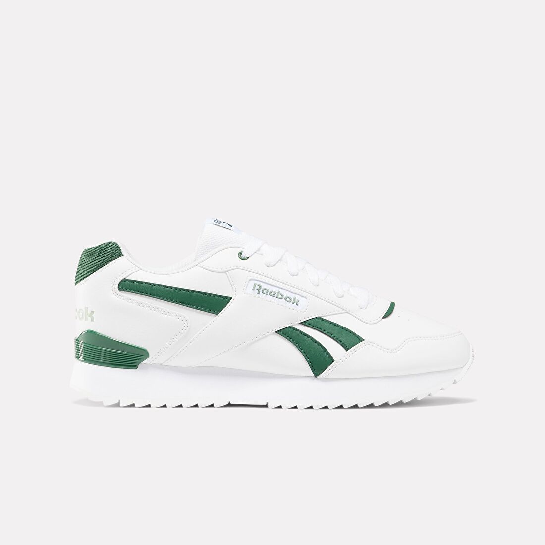 Reebok Glide Ripple Clip Men's Running Walking Shoes - White Athletic Sneakers