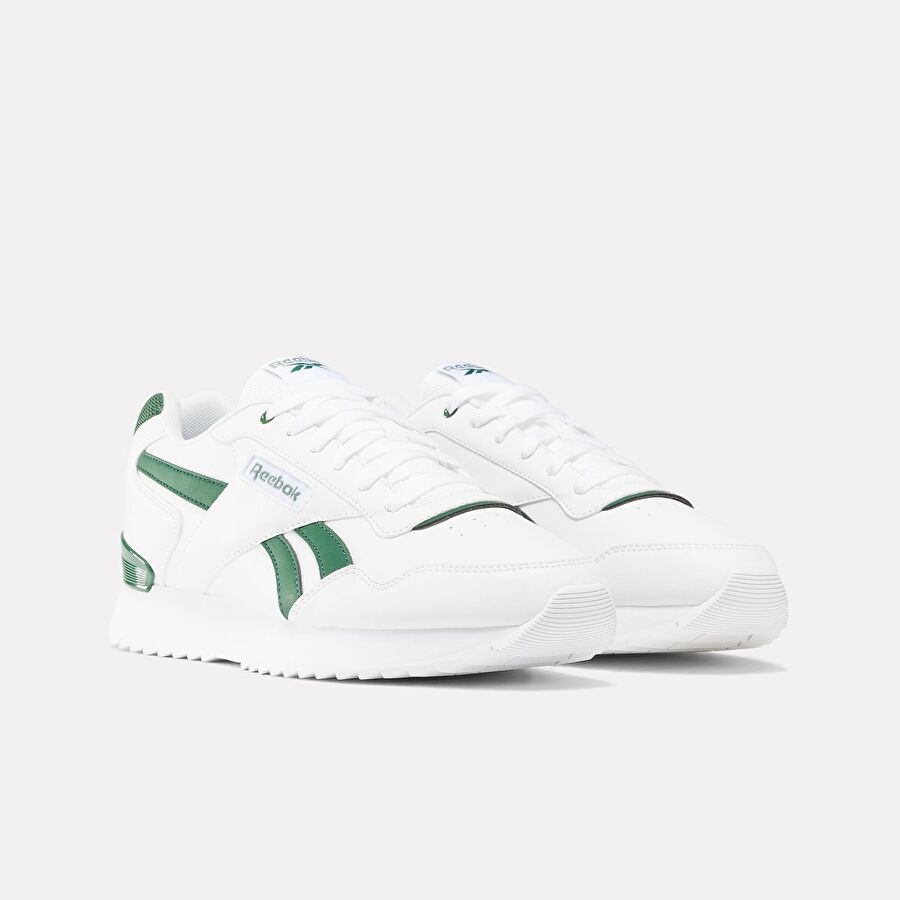 Reebok Glide Ripple Clip Men's Running Walking Shoes - White Athletic Sneakers