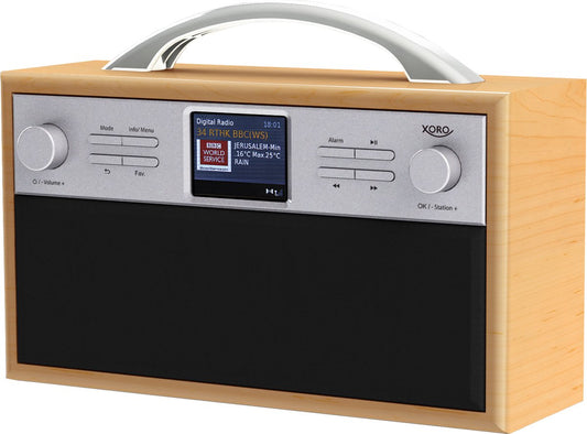 Xoro DAB 250IR WLAN Radio with DAB+, FM, Bluetooth, Spotify