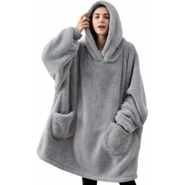 Woltu Wearable Blanket Hoodie – Fluffy Fleece, Warm & Cozy, Multiple Colors