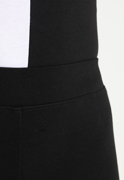 ONLY ONLPAIGE Women's High-Waist Flared Knit Pants - Comfortable Black Style