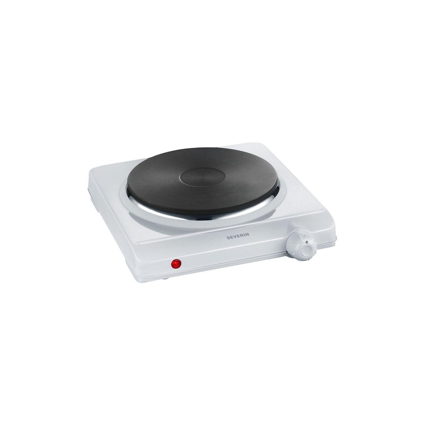 SEVERIN KP1091 Portable Electric Single Hot Plate, 1500 Watt, Adjustable Temperature