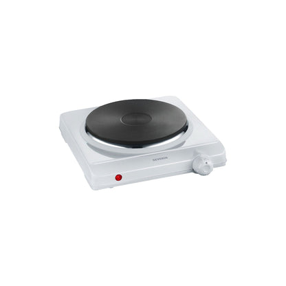 SEVERIN KP1091 Portable Electric Single Hot Plate, 1500 Watt, Adjustable Temperature
