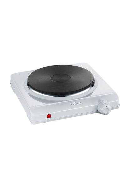 SEVERIN KP1091 Portable Electric Single Hot Plate, 1500 Watt, Adjustable Temperature