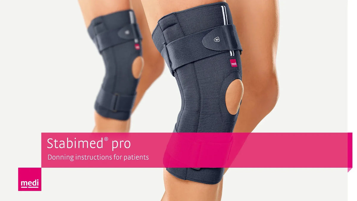 Medi Stabimed Pro Knee Brace: Stabilizing Soft Orthosis for Hyperextension Protection - Gomix Brands Outlet