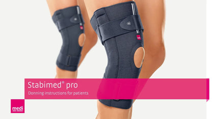 Medi Stabimed Pro Knee Brace: Stabilizing Soft Orthosis for Hyperextension Protection - Gomix Brands Outlet