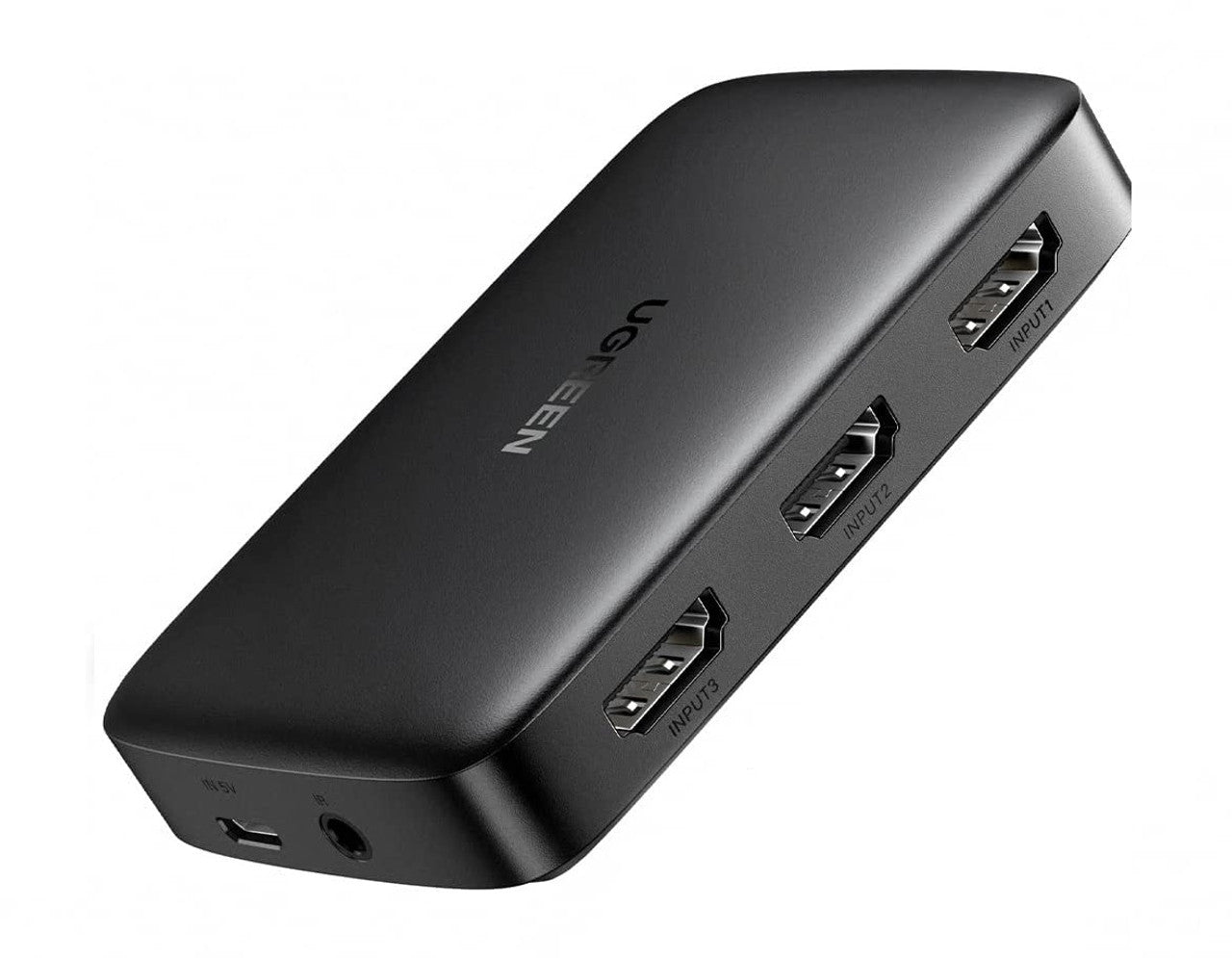 UGREEN 4K UHD HDMI Switcher Splitter: 3-in-1 Output Hub with Remote Control