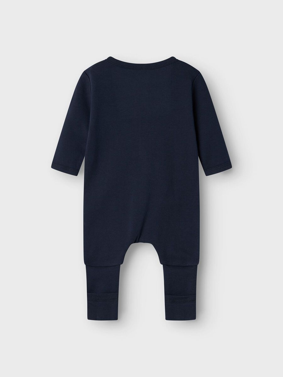 Soft Organic Cotton Baby Sleepsuits 2-Pack | Cozy Zip-Up Nightwear for Infants