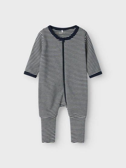Soft Organic Cotton Baby Sleepsuits 2-Pack | Cozy Zip-Up Nightwear for Infants