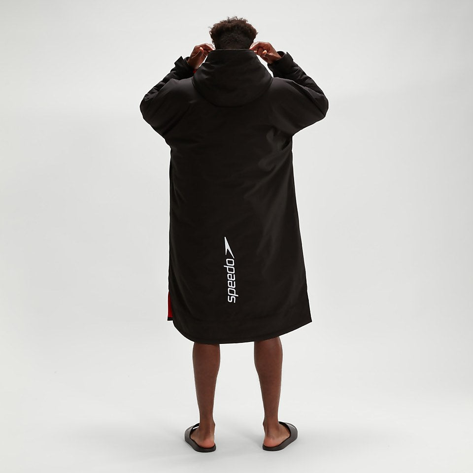 Speedo Adult Long Sleeve Changing Poncho: Warm, Waterproof, Windproof, Quick-Dry Fleece