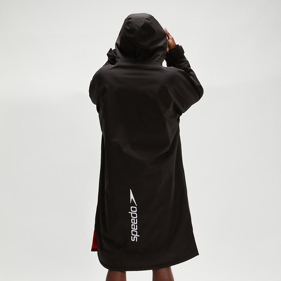 Speedo Adult Long Sleeve Changing Poncho: Warm, Waterproof, Windproof, Quick-Dry Fleece