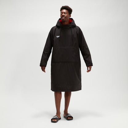 Speedo Adult Long Sleeve Changing Poncho: Warm, Waterproof, Windproof, Quick-Dry Fleece