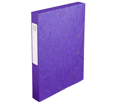 Exacompta Box File Pressboard 50mm A4 Assorted
