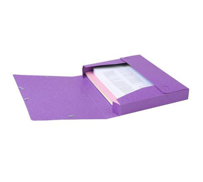 Exacompta Box File Pressboard 50mm A4 Assorted