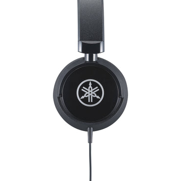 Yamaha HPH-50B Compact On-Ear Stereo Headphones: Balanced Audio, Long Cable, Black