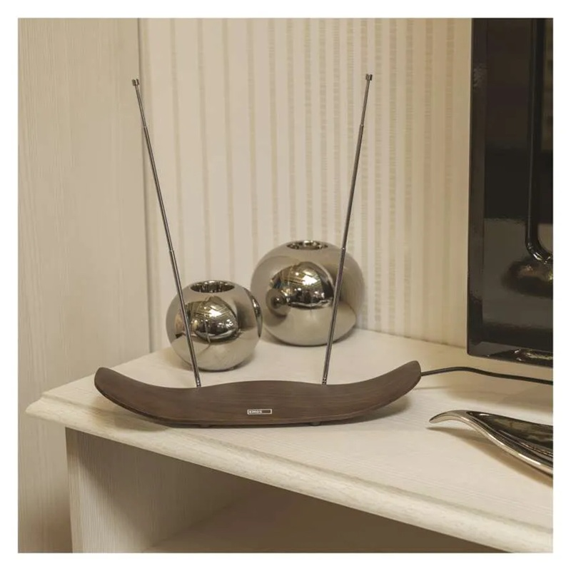 EMOS CITY WOOD-C500 Indoor TV Antenna DVB-T2 DAB FM