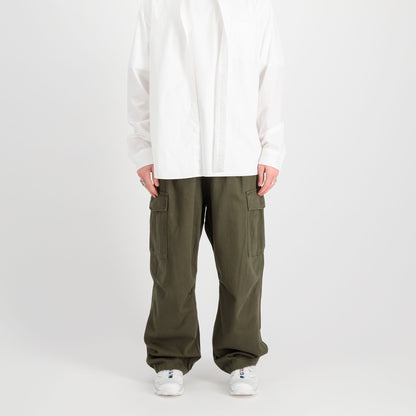 Men's Alpha Industries Aircraft Cargo Pants - Baggy Straight Leg Cotton