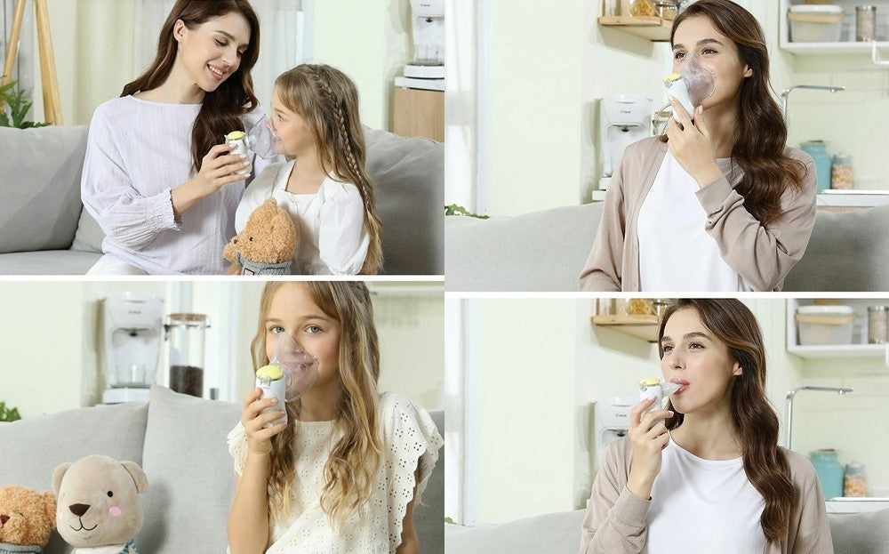 FEELLIFE Air Kids Portable Mesh Nebuliser Machine Silent Handheld Inhaler