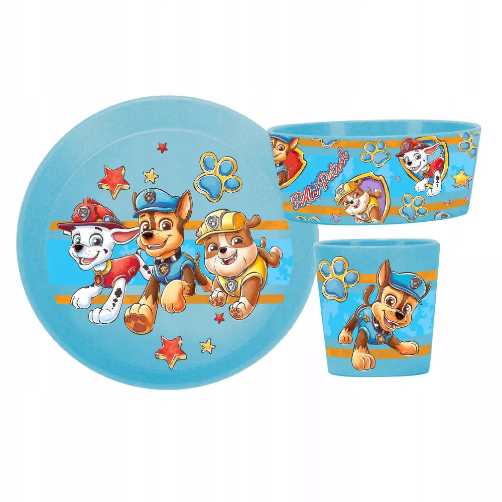 Koziol Paw Patrol Kids Dinnerware Set 3 Piece
