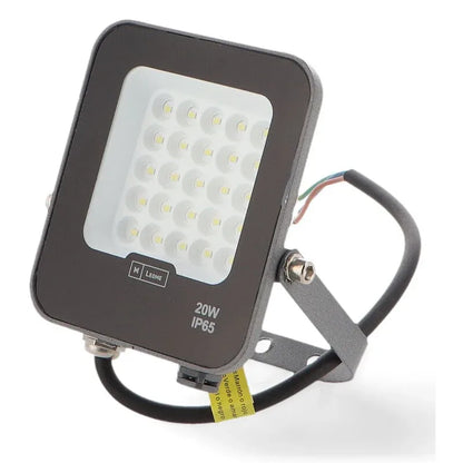 Powerful 20W LED Floodlight 2400lm Neutral White Dimmable IP65 Outdoor Lighting - Gomix Brands Outlet