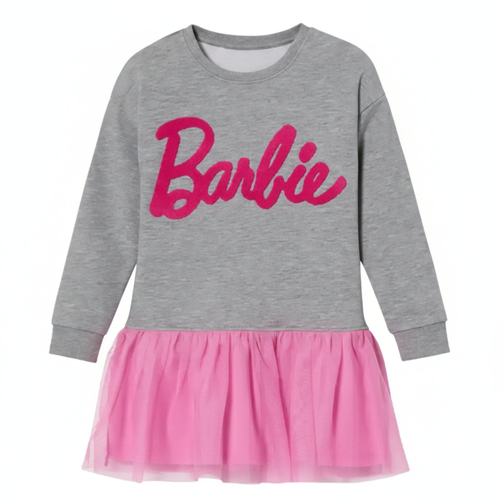 Mattel Barbie Girls Dress With Tulle Skirt 134/140 8-10 Years