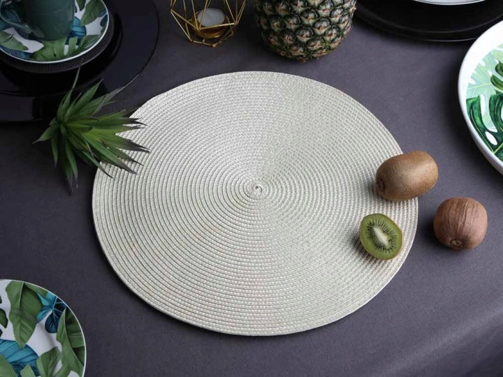 LIVARNO Beige Kitchen Placemat 38 cm