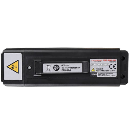 ROTHENBERGER Industrial Digital Moisture Meter for Wood, Building, LED Light