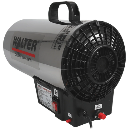 WALTER Gasheizkanone L Portable Gas Heater with Piezo Ignition - Gomix Brands Outlet
