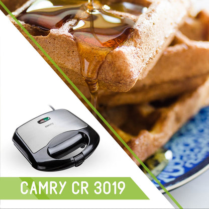 Camry CR 3019 Waffle Maker 700 W White