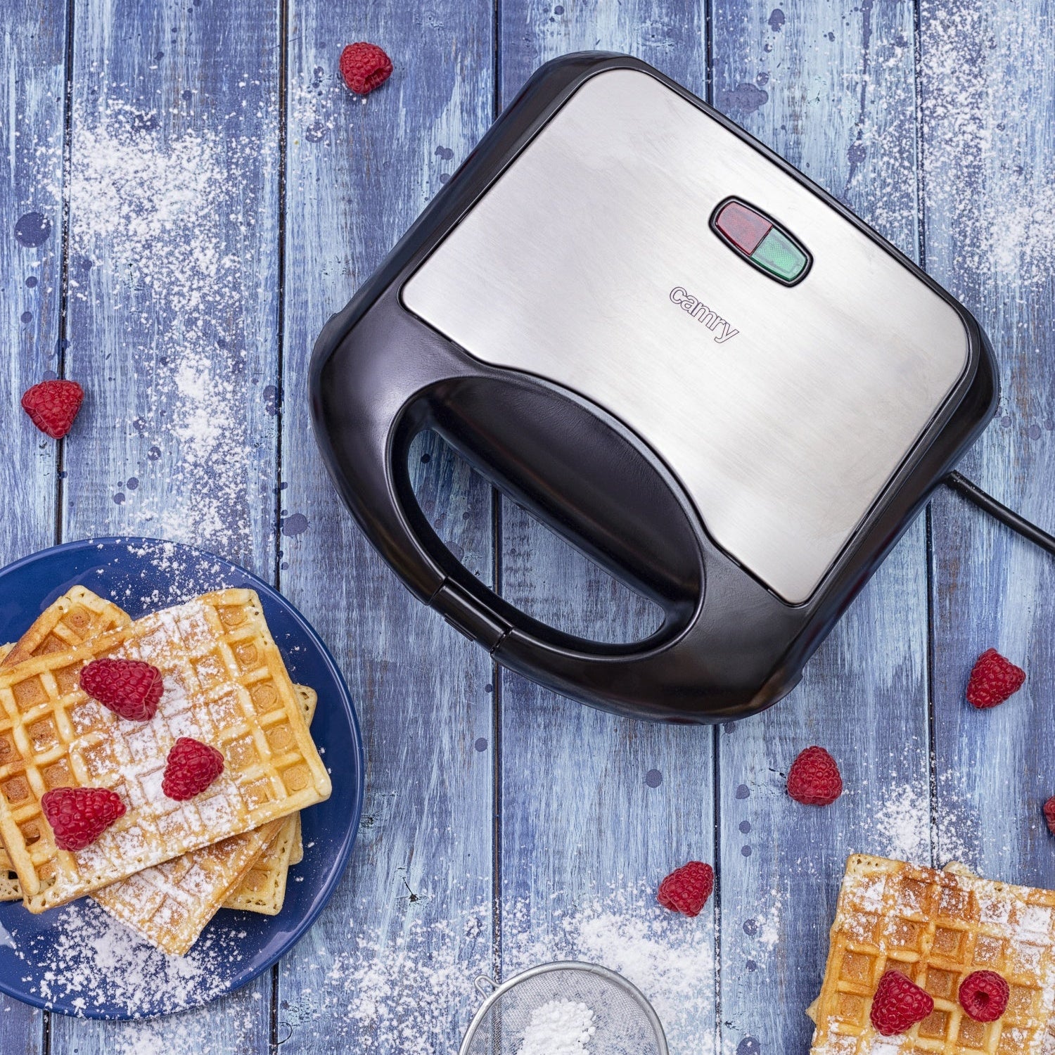 Camry CR 3019 Waffle Maker 700 W White