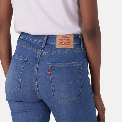 Levi's 721 High-Rise Skinny Dark Indigo Worn-In Women's Jeans