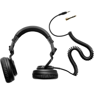 Hercules HDP DJ45 Pro DJ Headphones: Powerful 50mm Drivers, Foldable Design