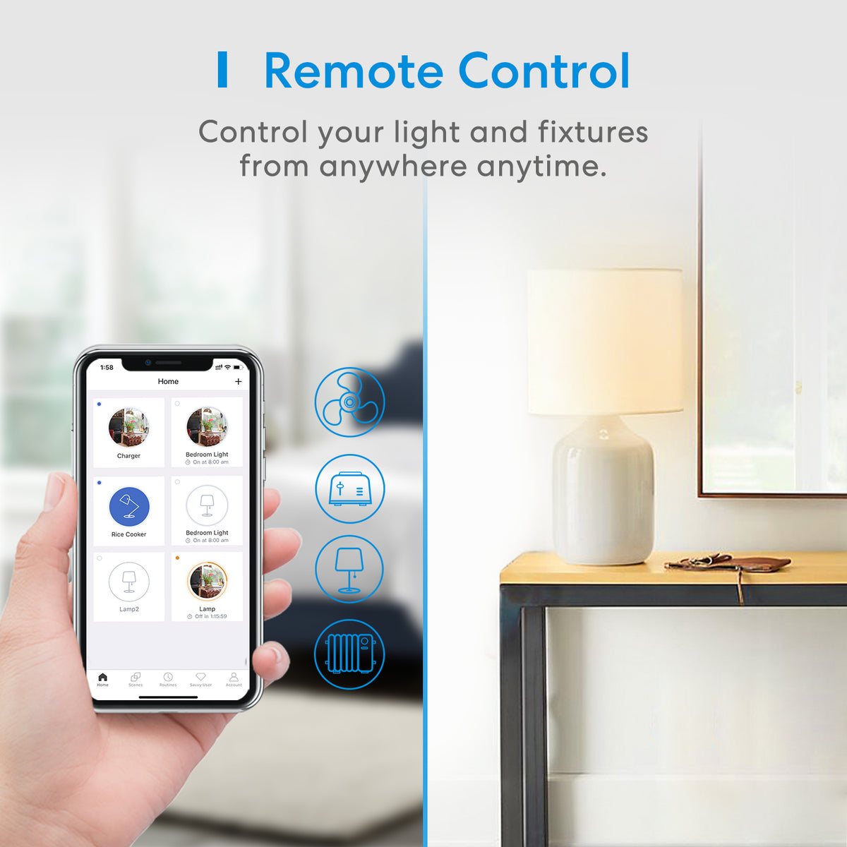 Meross Smart Wi-Fi Plug with Energy Monitor MSS310 EU