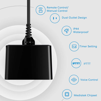 Meross Smart Outdoor Plug MSS620S EU