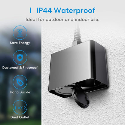 Meross Smart Outdoor Plug MSS620S EU