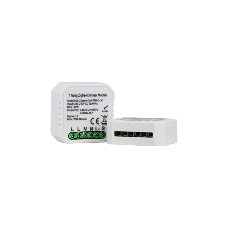 1-Gang Zigbee Triac Dimmer Module QS-Zigbee-D02-TRIAC-LN 150W