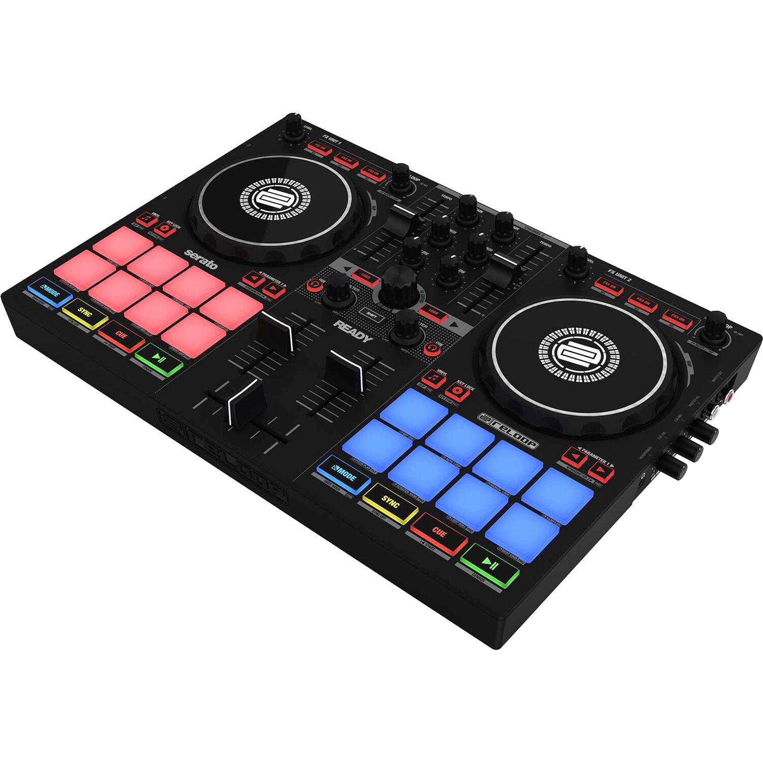 Reloop Ready Ultra-Compact 2-Deck Serato DJ Controller Performance