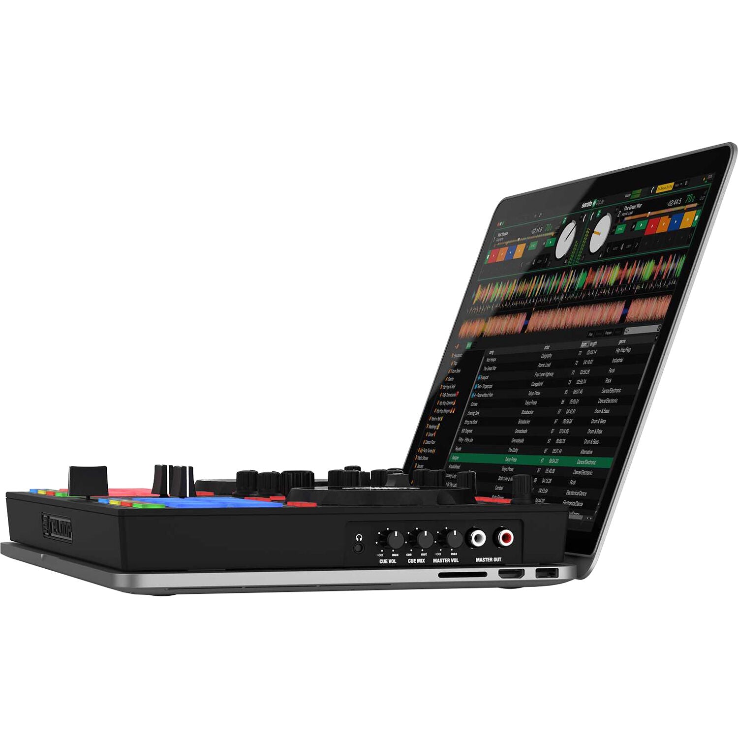 Reloop Ready Ultra-Compact 2-Deck Serato DJ Controller Performance