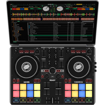 Reloop Ready Ultra-Compact 2-Deck Serato DJ Controller Performance