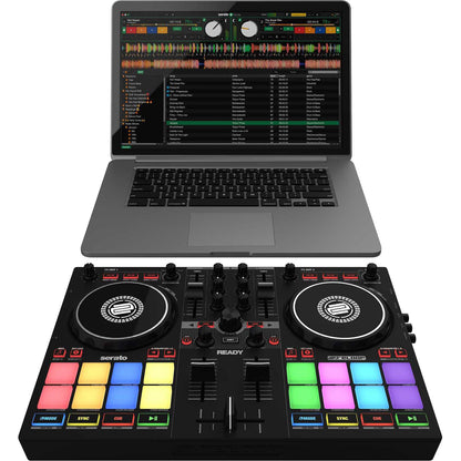 Reloop Ready Ultra-Compact 2-Deck Serato DJ Controller Performance