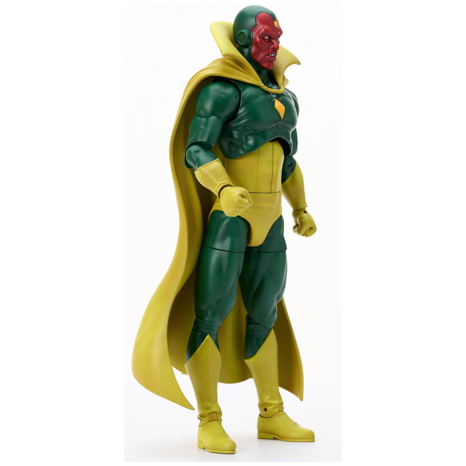 Marvel Select Avengers Vision 7-Inch Articulated Action Figure with Interchangeable Parts
