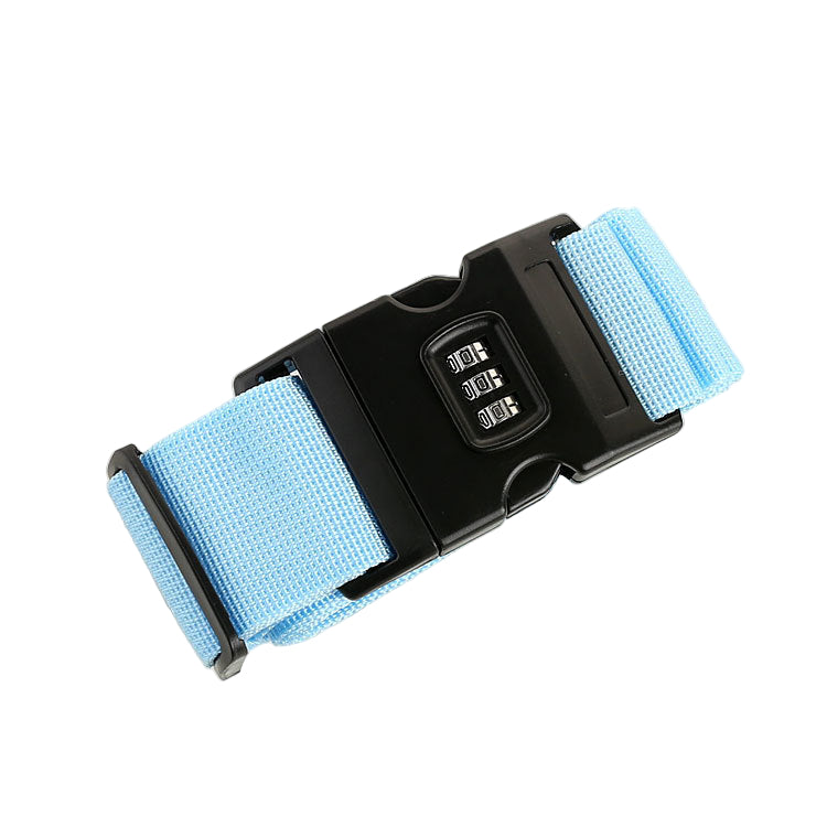 Adjustable Polyester Luggage Belt Strap with 3‑Pin Lock