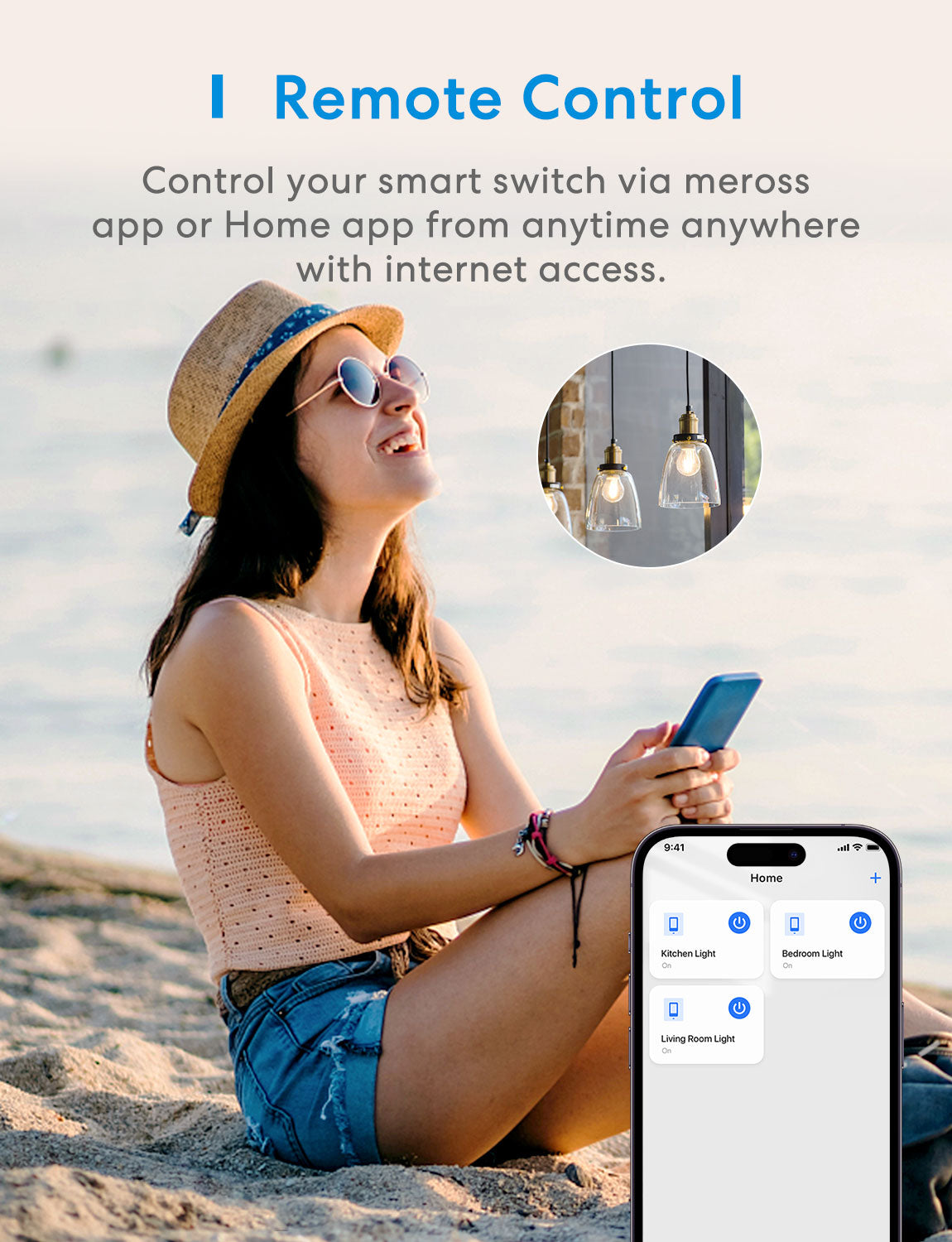 Meross Smart Wi-Fi Wall Switch MSS510 EU