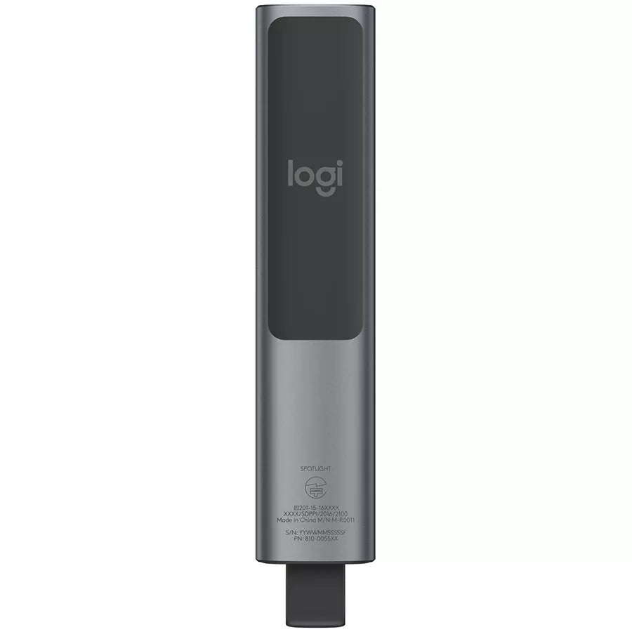 Logitech Spotlight Advanced Wireless Bluetooth Presentation Remote - Slate Gray