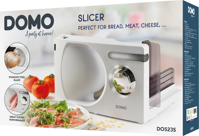 Domo DO523S Electric Food Slicer 120 W White
