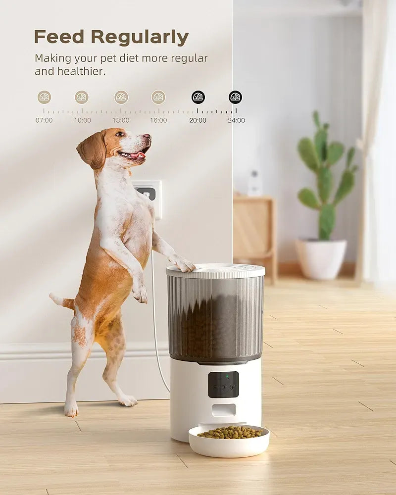 UIOOQ PE-B01 Automatic Pet Feeder 4Liter