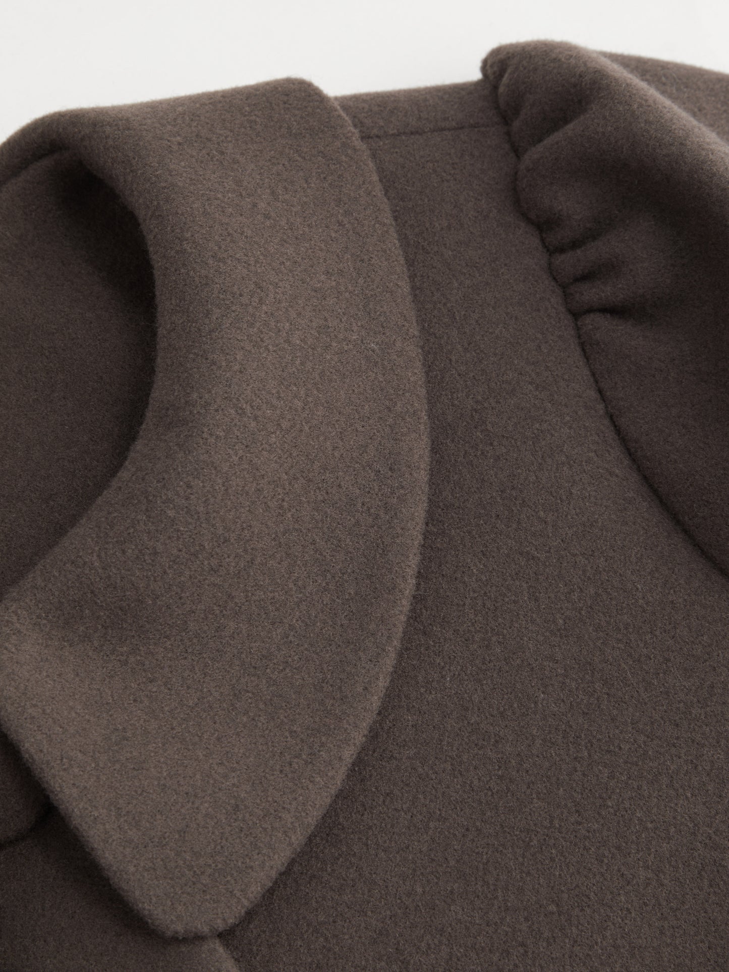 Stylish Wool-Like Oversized Blazer & Pleated Two-Tone Mini Skirt Set