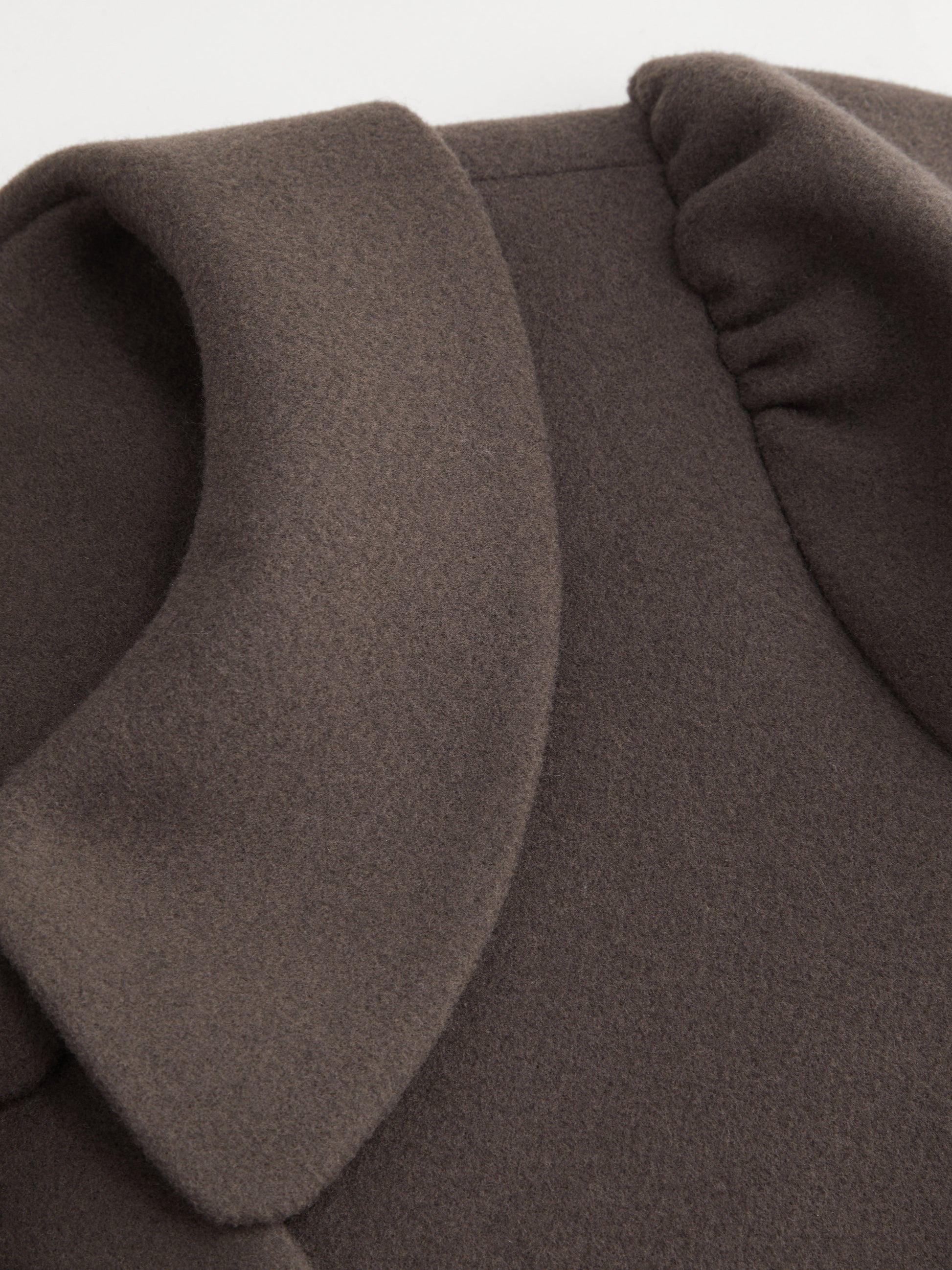 Stylish Wool-Like Oversized Blazer & Pleated Two-Tone Mini Skirt Set