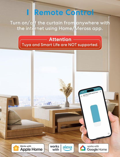 Meross MRS100 Roller Shutter Switch – HomeKit, Alexa, Google Compatible