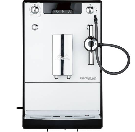 Melitta Espresso Line & Perfect Milk E957-213 – Compact Coffee Machine ...